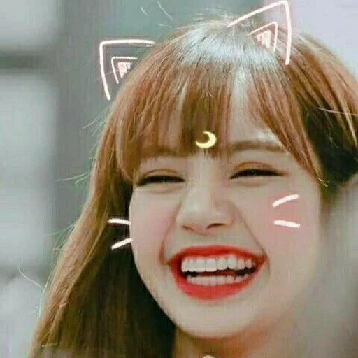 black pink, avatar user, wtf girl, lisa blackpink, fox blackpink smiles