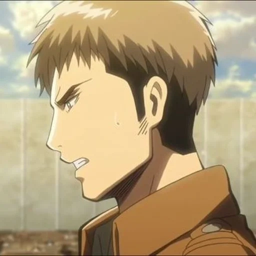 attack of the titans, jean kirstein, jean kirstein cries, jean kirstein season 3, jean kirstein jean kirstein