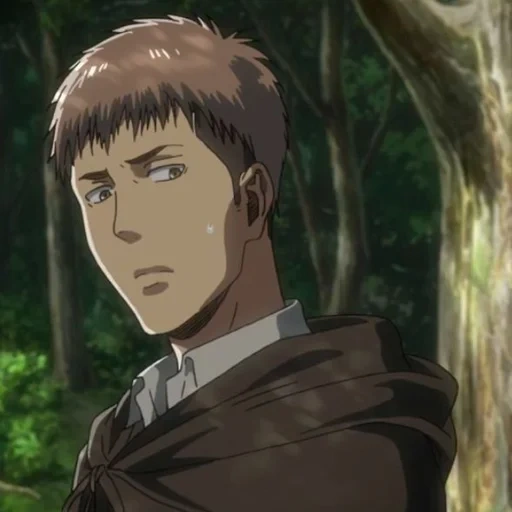 jean kirstein, jean kirstein, marlowe attacca i titani, attacca i personaggi titani, l'attacco dei titani a jean kirstein