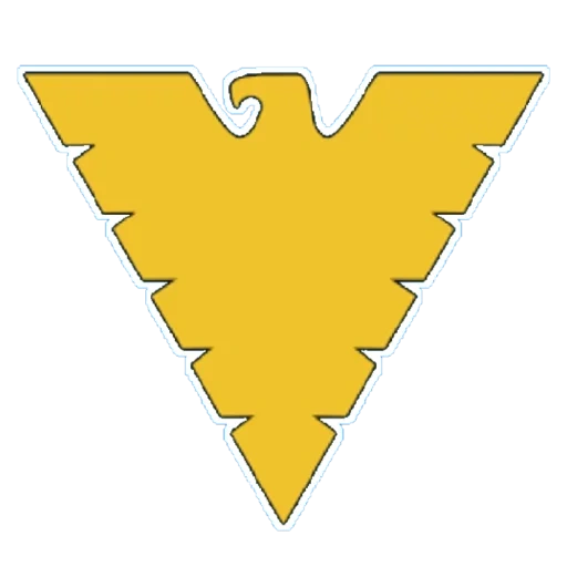 текст, желтая бабочка, феникс марвел лого, феникс логотип марвел, символ феникса марвел