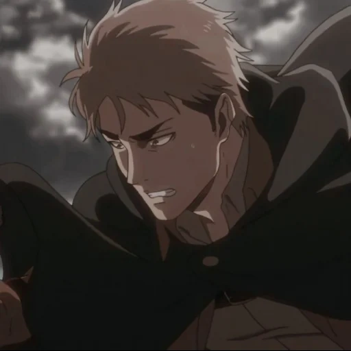 ataque dos titãs, titã do trovão do anime, ataque dos titanes jean, erwin smith temporada 4, titan attack jean kirshtein