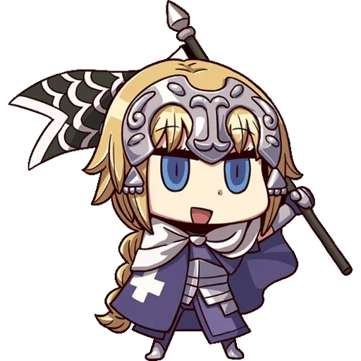 chibiki, red cliff knight, red cliff character, jenny dark alternative red cliff, fate grand order jeanne d arc