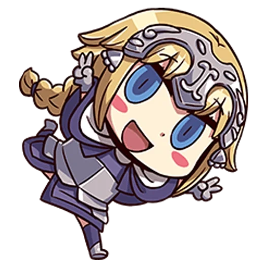 knights of the chibi, cute anime, anime charaktere, rate up is a lie, ereschkigal glaube an chibi