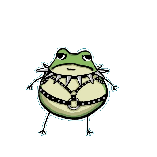 autocollants de télégramme jeba, grenouille toad, autocollants pour télégramme, cartoon grenouilles, grenouille