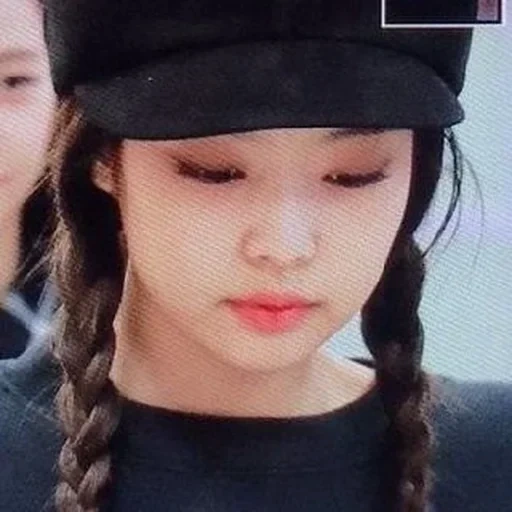 pó preto, kim jennie, jenny king, jennie em pó preto, jenny em pó preto