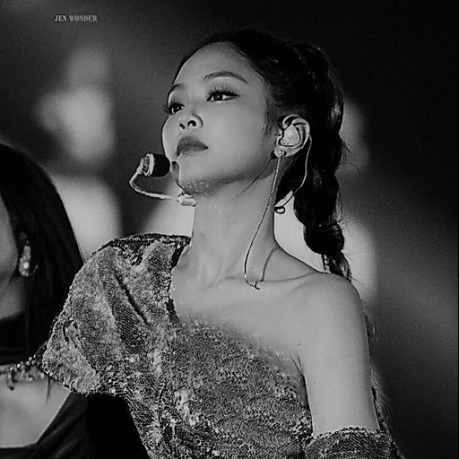 rose noir, jenny kim, kim jennie, jennie mma 2018, blackpink jennie