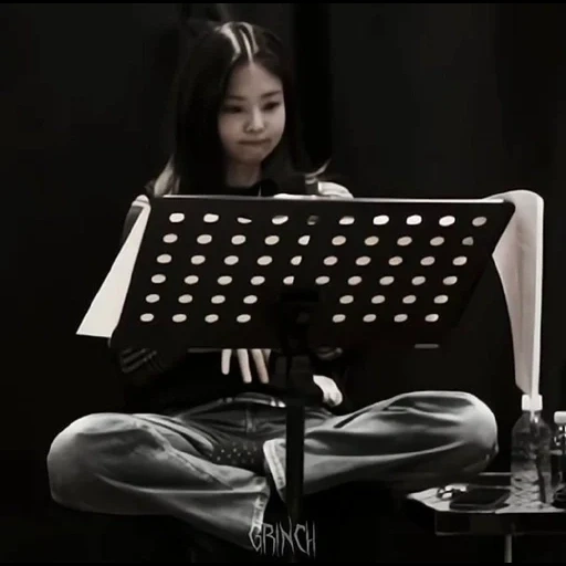 asiático, mulher, blackpink bem selvagem, piano bastante selvagem, um adolescente canta estágio 2021