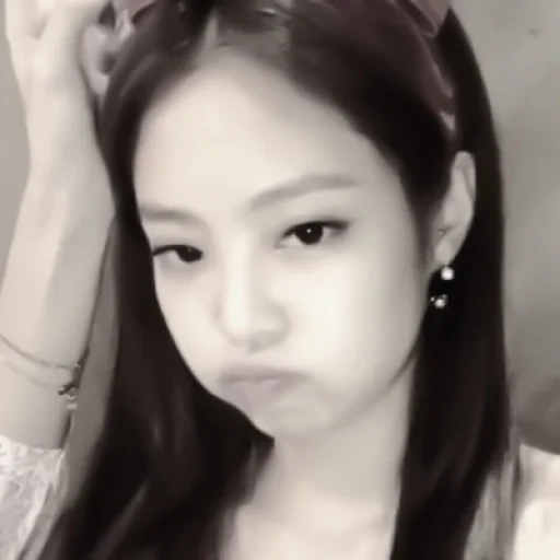 asiatiques, selfie de jenny, coiffure coréenne, édition coréenne de filles, actrice coréenne