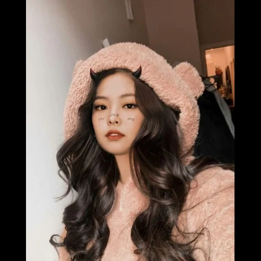 jenny kim, rose noir, filles coréennes, jennie blackpink, jennie rose noir