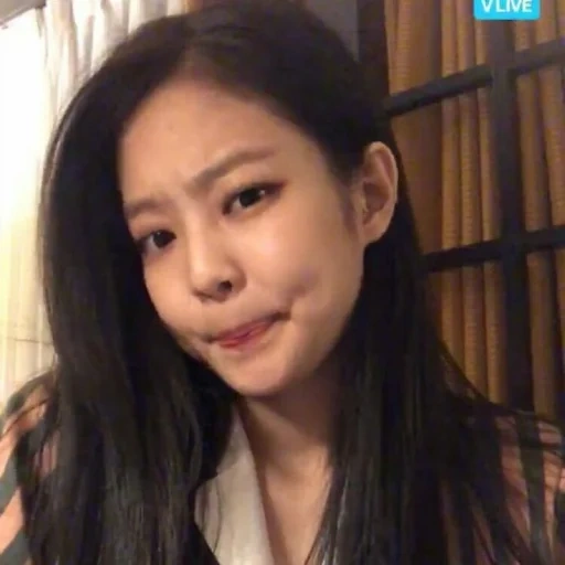 jenny, jin jenny, ator coreano, jenny blackpink, jenny kim v live