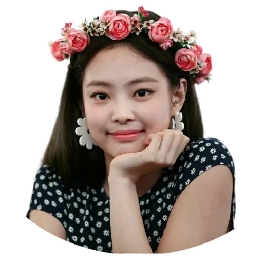 jennie, jenny kim, jennie dengan karangan bunga, jennie blackpink