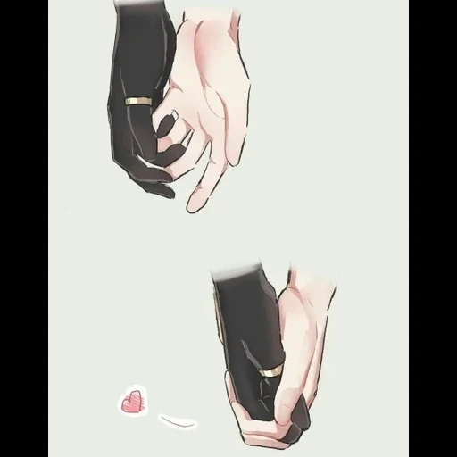 picture, anime couples, anime hands, anime manga, anime drawings