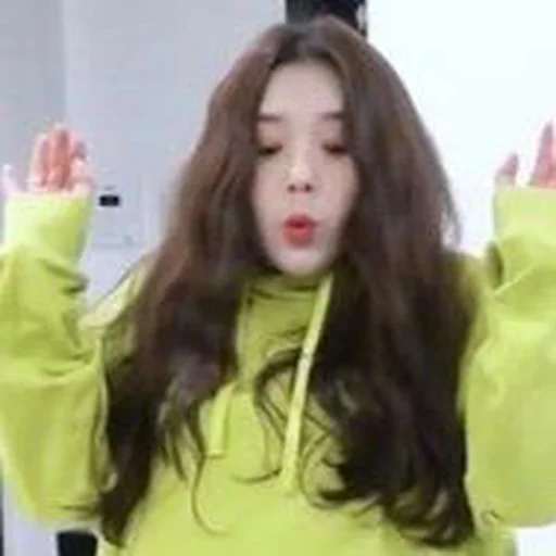 asiático, jovem, menina, atrizes coreanas, minnie g idle hann