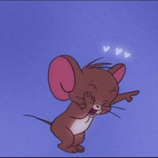 jerry, tom jerry, jerry est cher, la souris de jerry rit, la souris de jerry est mécontente