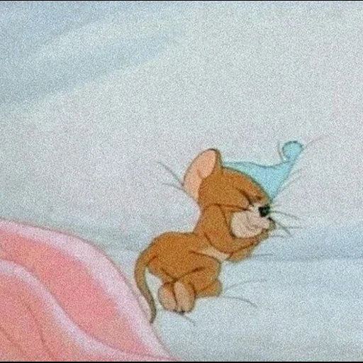 tom jerry, tom jerry cat, jerry tom jerry, la souris de jerry dort, la souris de jerry est mécontente