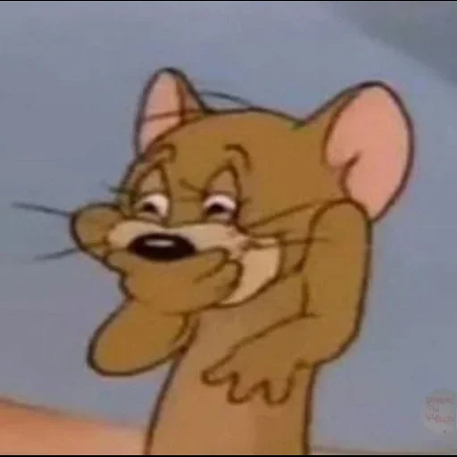 jerry, jerry, jerry mem, tom jerry, il mouse di jerry sta piangendo