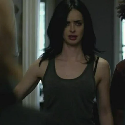 débardeur, kristen ritter, jessica jones, jessica jones saison 1, série télévisée jessica jones pam