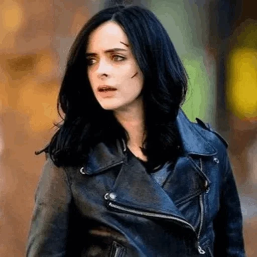 giovane donna, jessica jones, kristen ritter, serie jessica jones, kristen ritter jessica jones