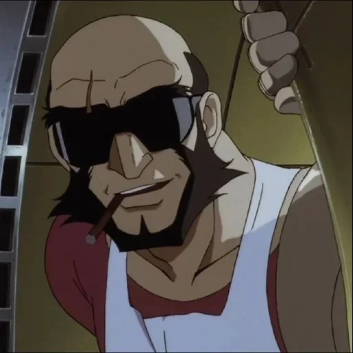 bi pop, the cowboy bibopp, jet cowboy bea pop, anime cowboy bibop, screenshot von cowboy bibop