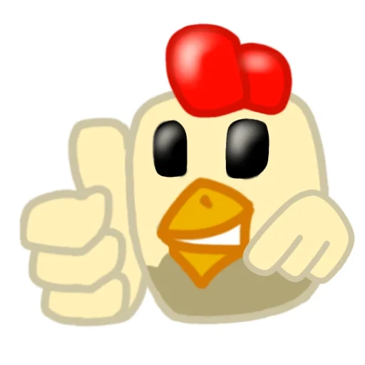 chicken, smile chicken, emoji chicken, happy chicken