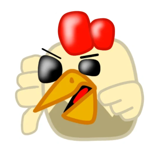 poulet, plaisanter, espion de poulet, poulet emoji