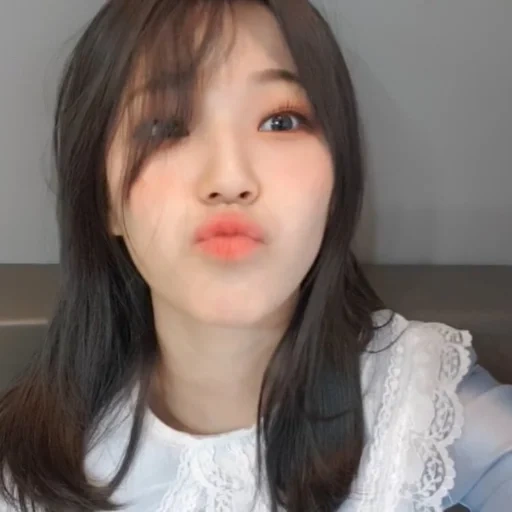 yeon, asiático, menina, seo yeon, maquiagem coreana