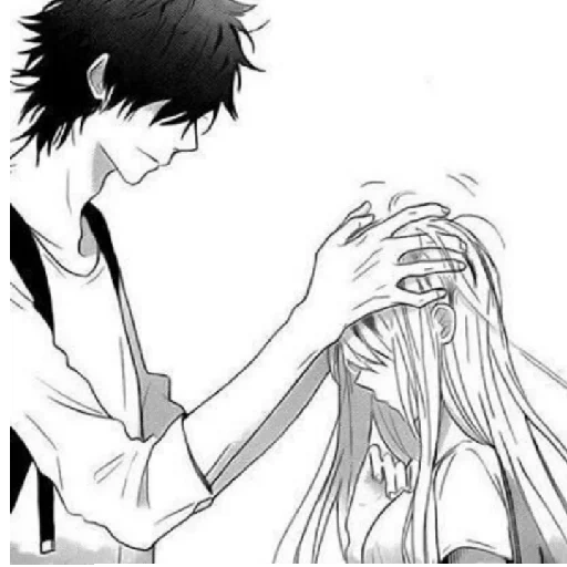 manga, picture, anime couples, anime manga, anime arts of a couple