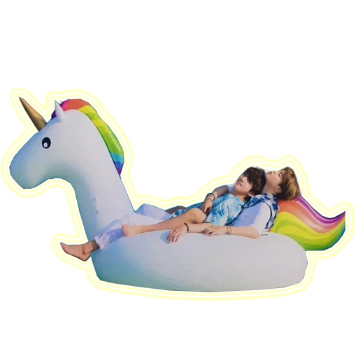 unicornio inflable, anillo inflable pegaso, unicornio inflable nadando, unicornio de colchón de natación inflable, unicornio inflable bañado en arco iris para adultos