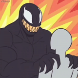 venom, venom, venom's head, mini comics venom eddie, venom and venompul and carnage against deadpool