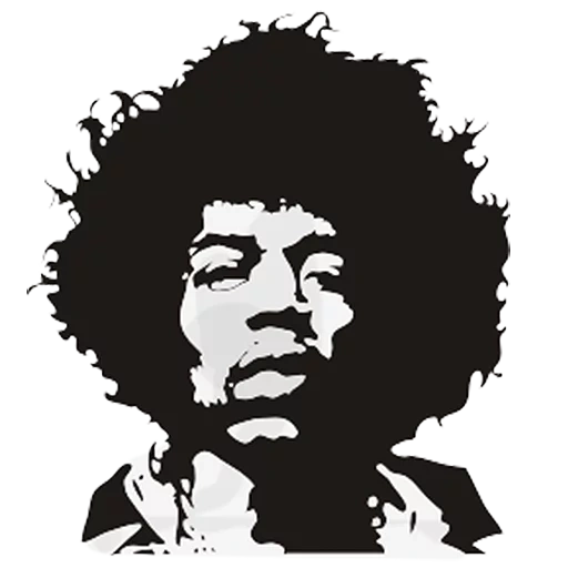 jimi hendrix, jimi hendrix 13, jimi hendrix 14, stickers jimi hendrix