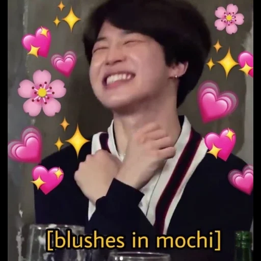 jimin bts, yoongi bts, meninos de bangtan, mak jimin meme, jimin meme hearts