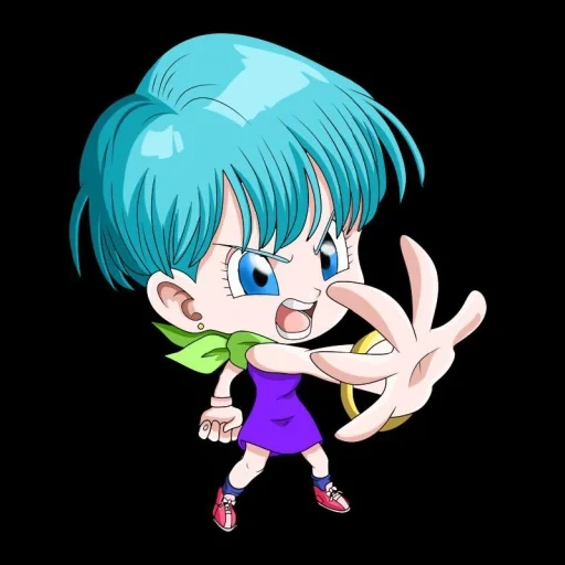 anime, chibi burma, okayu chibi, bulma e chibi, bmw dragon ball