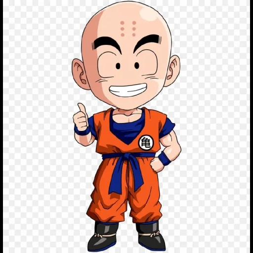 die krilin, die krillin, dragon ball, dragonpol chibi, dragon ball super