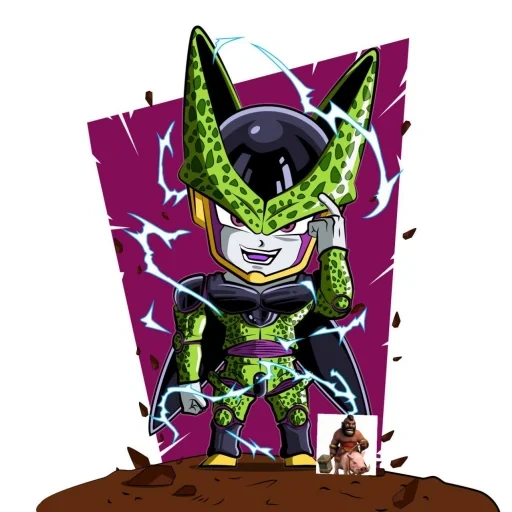 dragon ball, cartoon superhero, dragon ball dabra, dragon ball cell tail, dragon ball super