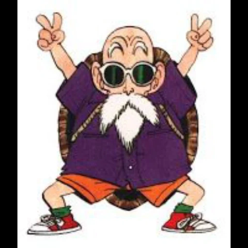 roshi, großvater carme, muttenroch, meister roshi, das logo des meisters roshi