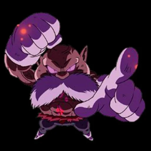 dragon ball, personajes de animación, toppo hakaishin, topo dragon ball, dragon ball chao