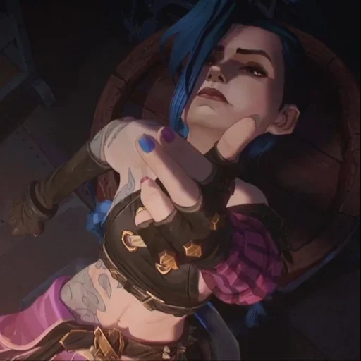 jinx, jinx pauder, jinx arken, jinx league of legends, série arken jinx