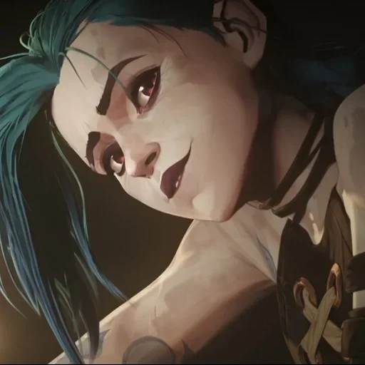 jinx, kinks, jinx arcane stills, liga pahlawan jinx, league of legends jinx