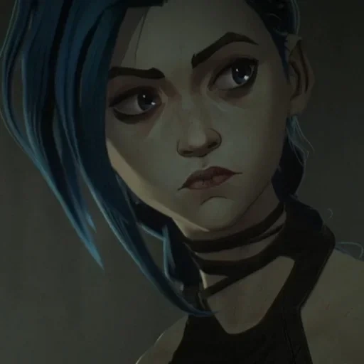 jeune femme, lol jinx, jinx 2021, jinx arken, légendes de la ligue jinx