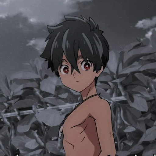 anime, anak laki laki anime, karakter anime, insiden anime camono, kaban anime incident kamono