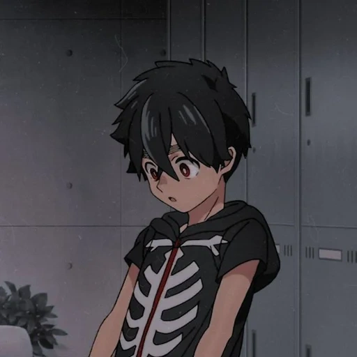 anime, anime akira, anak laki laki anime, anime kabane boy, insiden anime kamono