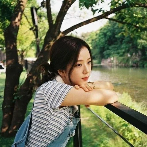 menina, chen onni, jin jixiu, linda garota asiática, a atriz coreana é linda