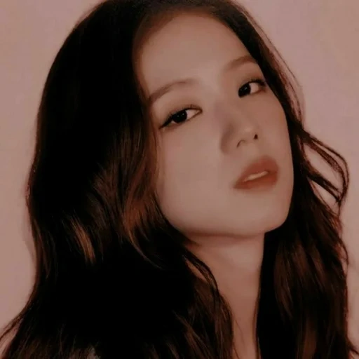 giovane donna, jenny kim, rosa nero, bts blackpink, jisoo blackpink