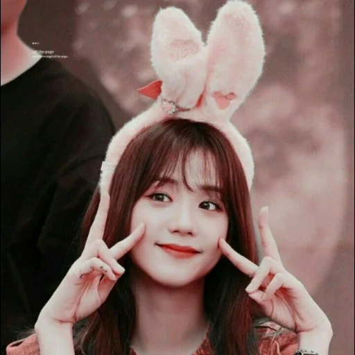 ким джису, black pink, jisoo blackpink, блэк пинк фансайн, luan mu xibao ulzzang