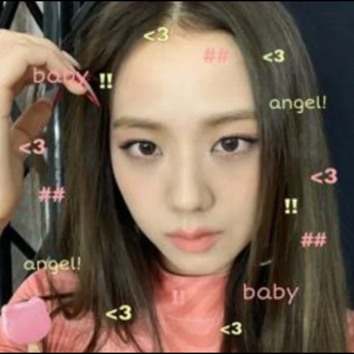 gin ji-soo, poudre noire, jisoo blackpink, maquillage en asie, actrice coréenne