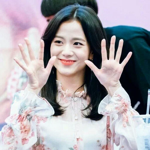 kim jisu, schwarzrosa, blackpink jisoo, jisoo 2019 blumen, jisoo blackpink fansign