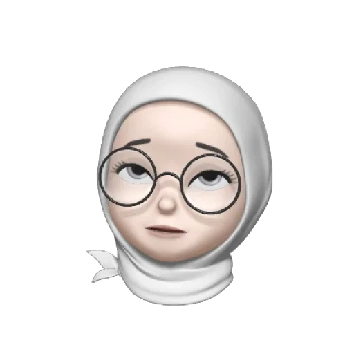 memoji, comemoração do lenço de cabeça, menina ani moggi, menina muçulmana