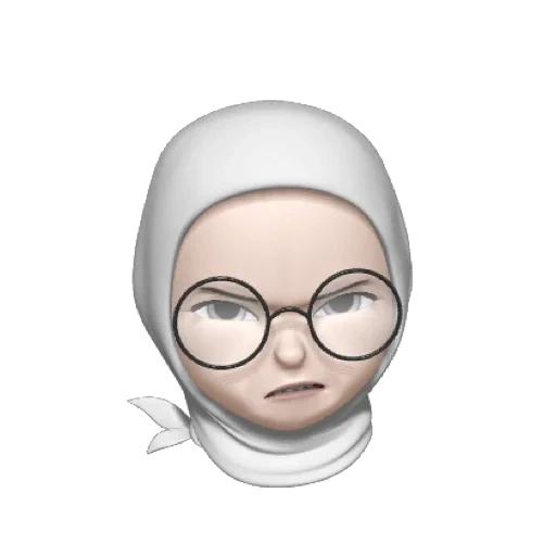 emoji, memoji hijabe, emoji pinterest, emoji muslim, mädchen muslim