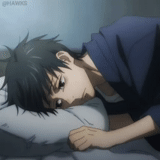anime, anime komik, anime anime, karakter anime, anime hijikata toushirou tertidur