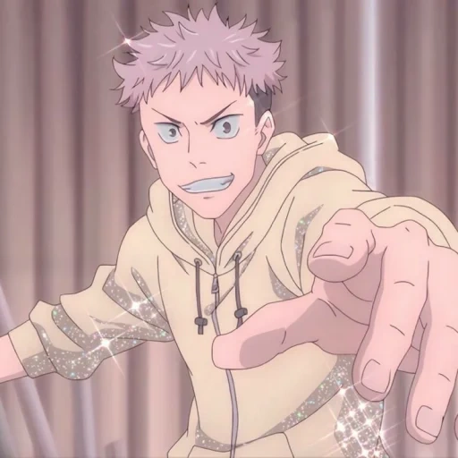 naruto, itadori yuji, jujutsu kaisen, personaggi anime, jujutsu kaisen anime